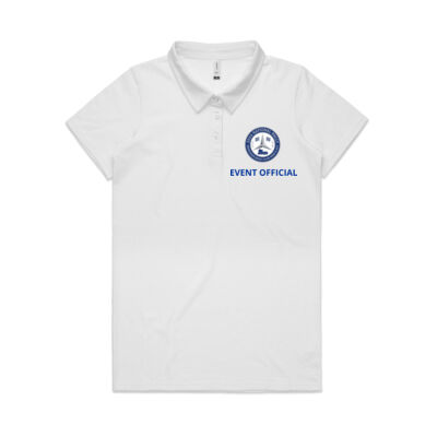 National Rally 2026 Womens Polo (White)  Thumbnail